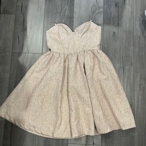 SHEIN babydoll dress with rhinestone strap